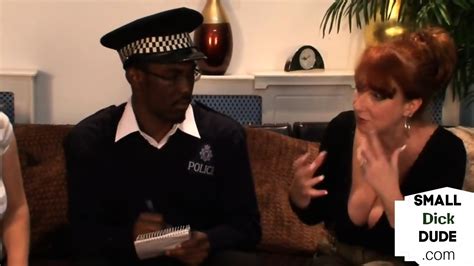 Redhead MILF And Her BFF Jerking Small IR Cock Of Policeman