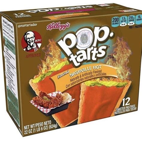 Nashville Hot Chicken Pop Tarts Pop Tart Flavors Pop Tarts Weird Snacks