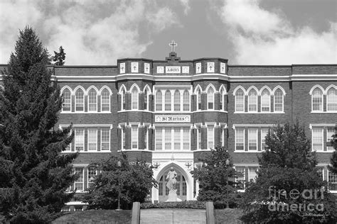 Saint Martin's University Old Main Photograph by University Icons