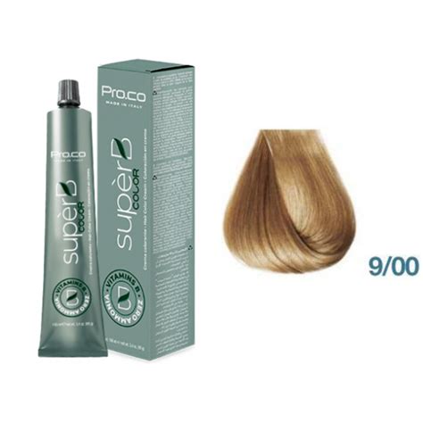 Краска для волос безаммиачная Pro.Color Super B Color Cream №9.00 ...