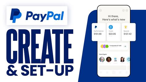 How To Create Set Up A Paypal Account In Youtube