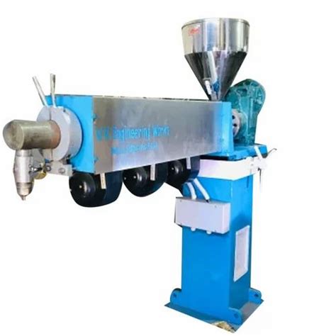 3Hp Mild Steel Pvc Cable Extruder Capacity 300kg Hours At Rs 250000