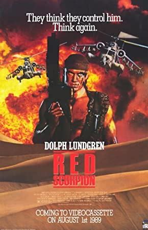 Amazon Red Scorpion Poster Movie 11x17 Dolph Lundgren M Emmet