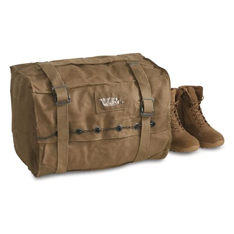 U S Military Surplus Zip Duffel Bag Used 702216 Military And Camo Duffle Bags At Sportsman S