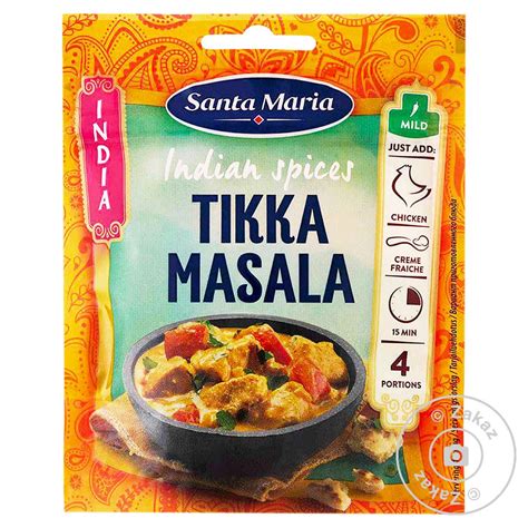 Смесь индийская Tikka Masala Santa Maria 35г → Консервы и приправы → ...