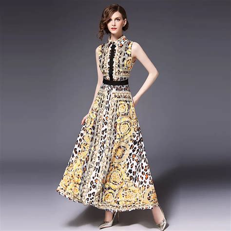 2018 Fashion Luxury Runway Designer Summer Party Dresses Women