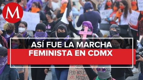 Entre Consignas Pintas Y Pancartas As Fue La Marcha De Mujeres De