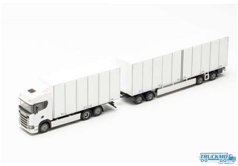 Herpa Scania Cs Hd Schwedencombi Wei Truckmo Lkw