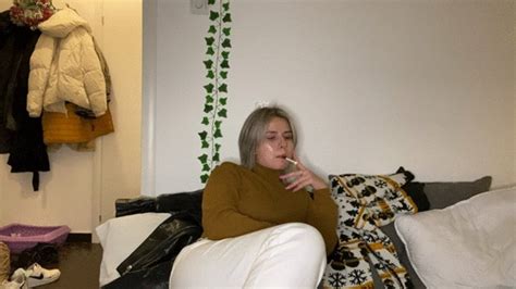 Gassy A Latina Girl Smokes While Farting NipsAndStrips Clips4sale