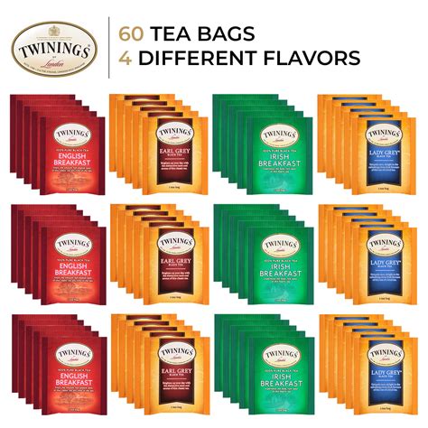 Buy Twinings Tea Black Tea Sampler Variety Pack With Four Flavors