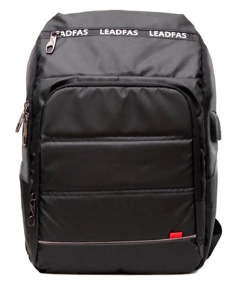 ᐉ Рюкзак LEADFAS Чорно-сірий (R000275) • Краща ціна в Києві, Україні ...