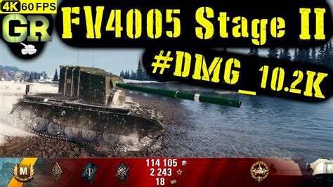 World Of Tanks Fv4005 Stage Ii Replay 4 Kills 10 2k Dmg Patch 1 4 1