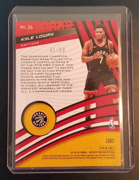 Panini Revolution Vortex Kyle Lowry Cubic Flickr