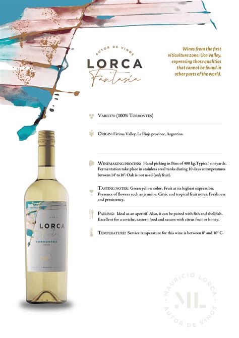 Fantasia Torrontes Mauricio Lorca Ucopia World Wines