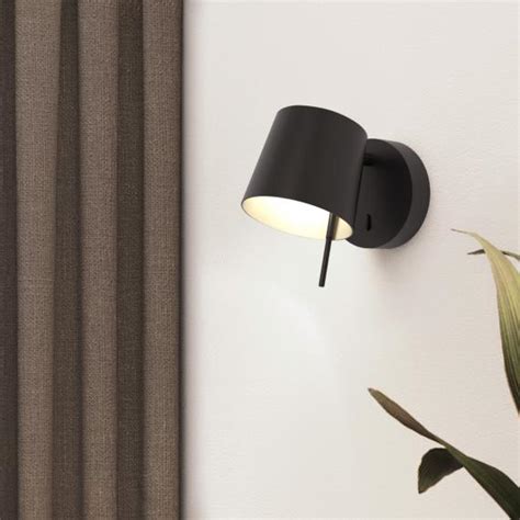 Astro Miura Applique Murale LED Noir Mat 1444001 REUTER