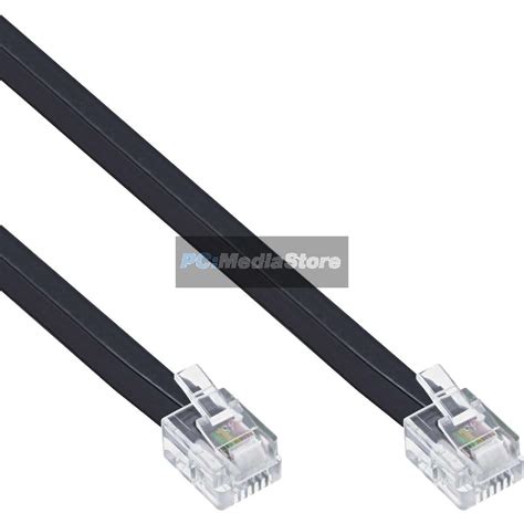 InLine Modularkabel RJ11 Stecker Stecker 4adrig 6P4C 3m Kaufen