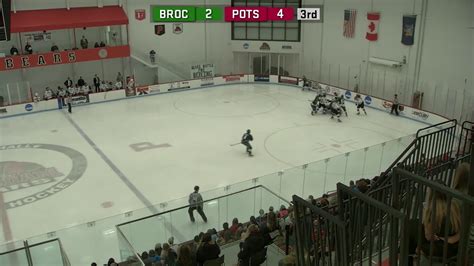 Suny Potsdam Mens Hockey Vs Brockport Jan 27 2018 Youtube