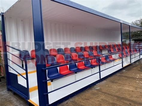 40ft Hc Stadium Seating Container For Fc Hartlepool