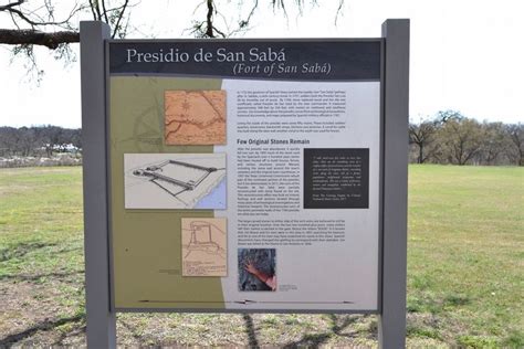 Presidio De San Sabá Historical Marker