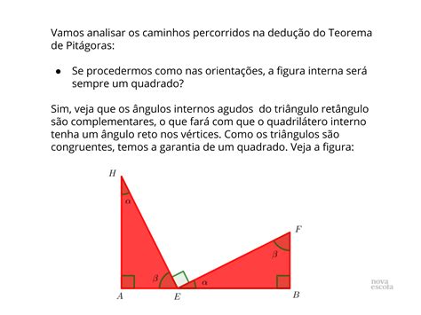 Recortando E Moldando O Teorema De Pitágoras Planos De Aula 9º Ano