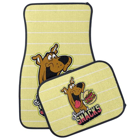 Scooby Doo Scooby Snacks Logo Car Floor Mat Zazzle