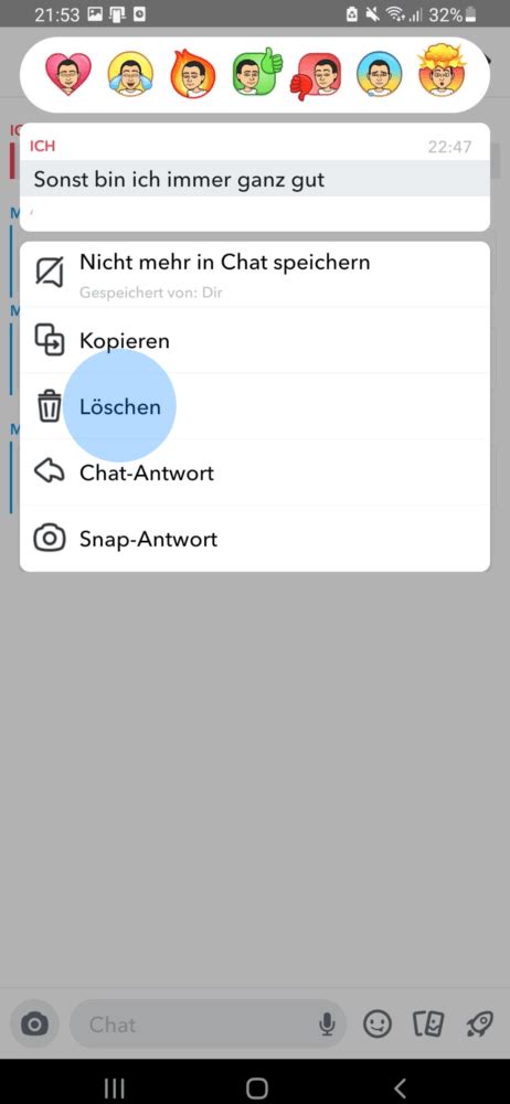 Snapchat Chat löschen So löschst du deinen Chatverlauf PCShow de