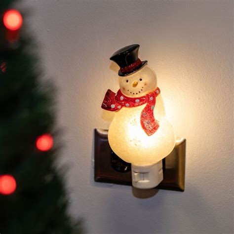 Christmas Night Light - Snowman - Novelty Lights IncNovelty Lights ...