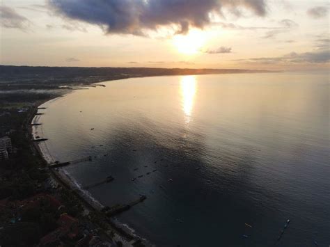 Aerial Photography of Ocean during Sunset · Free Stock Photo