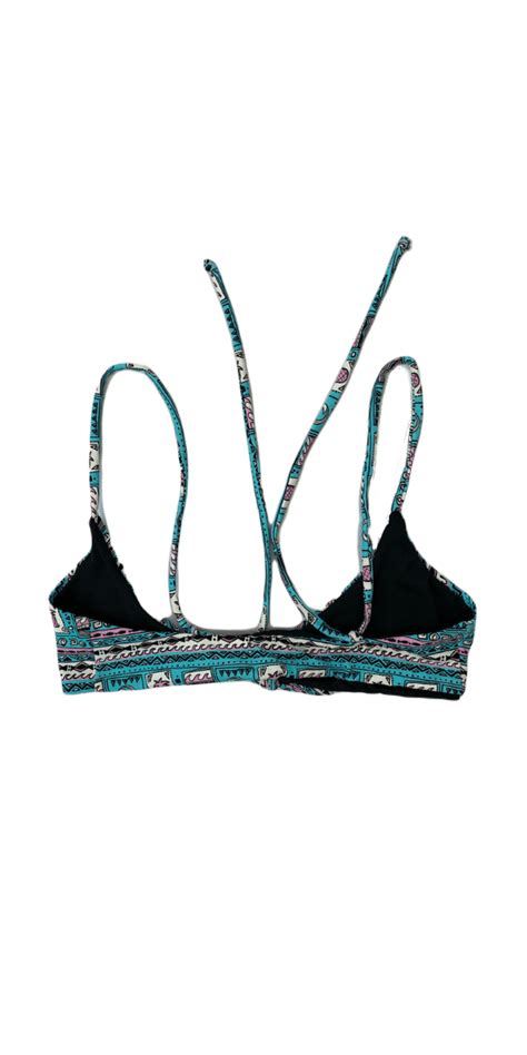 Sustainable Bikini Top Mikonos Pineapples LAWAK