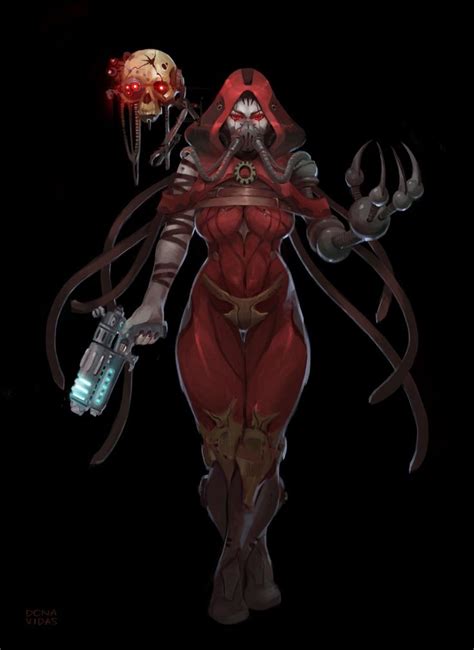 Tech Priest By Dona Vidas Warhammer 40k Artwork Warhammer Art