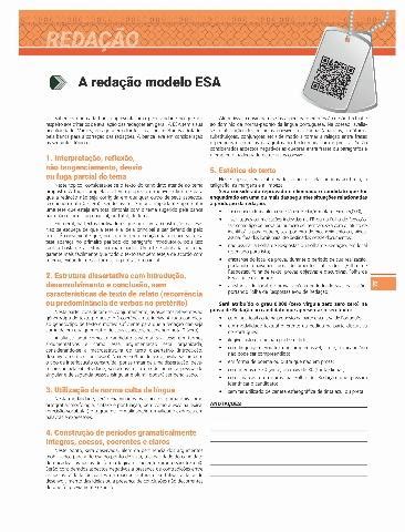 Esa Tem Redação - REDAÇÃO • A REDAÇÃO MODELO ESA - Books 2024 | PDF Online | FlipHTML5