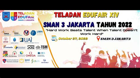 Teladan Edufair Xiv Oktober Youtube