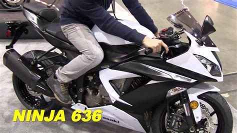 2013 Kawasaki Ninja 636 Zx6r In White Paint Scheme A Short Canyon