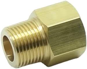 Cdqbwkjgfj Pcs Brass Bspt Male To Npt Female Pipe Gauge