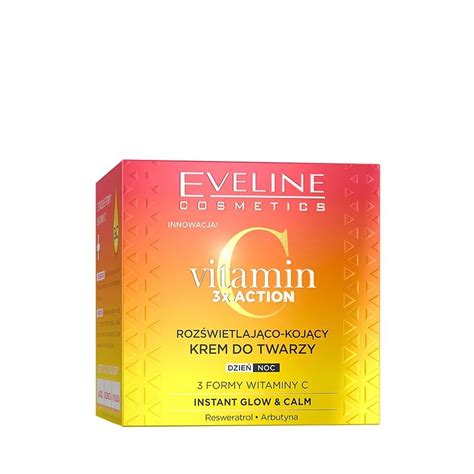 Eveline Vitamin C 3x Action Krem Rozświetlająco kojący 50ml Sklep