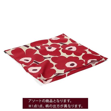 Marimekko Unikko Cushion Cover 50 X 50cm Clay Red PIENI UNIKKO 71951