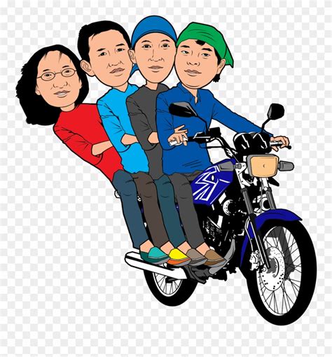 Tentang gambar kartun naik motor vespa Gif - Suremotto