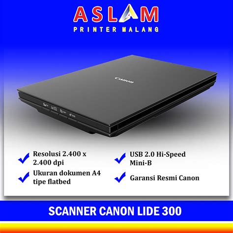 ASLAM PRINTER MALANG - LiDE 300