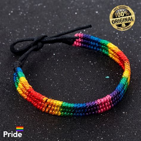 Exclusiva Pulsera Lgbt Pride Arcoiris Orgullo Gay Meses Sin Intereses