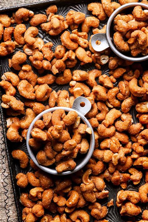 Honey roasted cashews easy homemade recipe