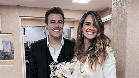 Joaquim Lopes celebra seu casamento Marcella Fogaça