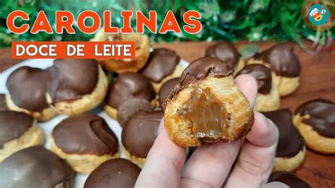 Carolinas De Doce De Leite Super F Cil E Deliciosas Youtube