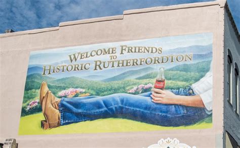 The Historic Trail Town of Rutherfordton, North Carolina