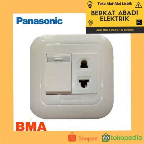 Jual Saklar Stop Kontak Universal Panasonic Wide Series Indonesia