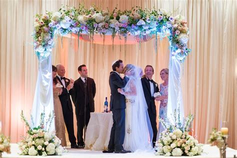 Whimsical Garden Chuppah With Hydrangeas