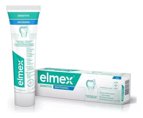 Pasta De Dentes Elmex Sensitive Whitening Em Creme 110 G MercadoLivre