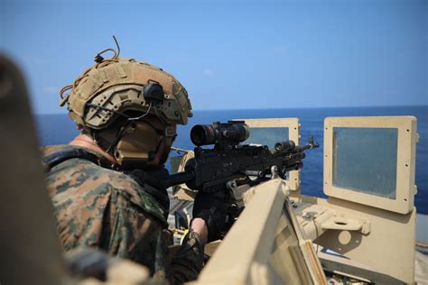 DVIDS Images 13th MEU Conducts A Vehicle Deck Shoot Aboard The JPM