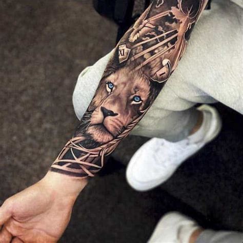 15 Lion Forearm Tattoo Designs Petpress