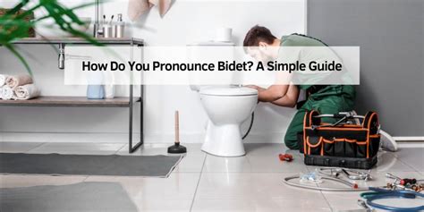 pronounce bidet  simple guide