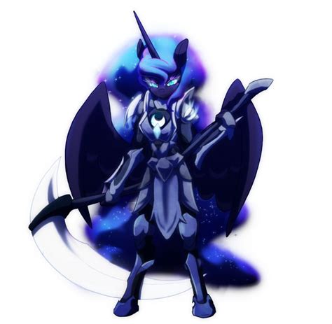 Alicorn Anthro Armor Artist Zedrin Nightmare Moon Safe